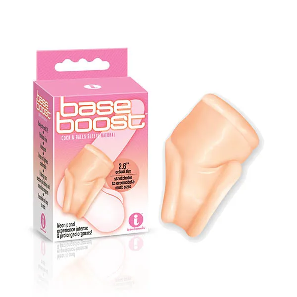 The 9s Base Boost Flesh Cock Ball Sleeve Icon Brands Male Sex Toys