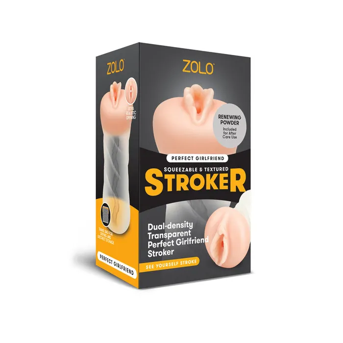 Male Sex Toys Zolo Zolo Perfect Grilfriend Stroker Flesh Vagina Stroker