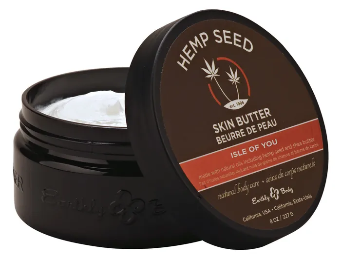 Dildos Earthly Body Hemp Seed Skin Butter Isle of You 8 oz 227 g