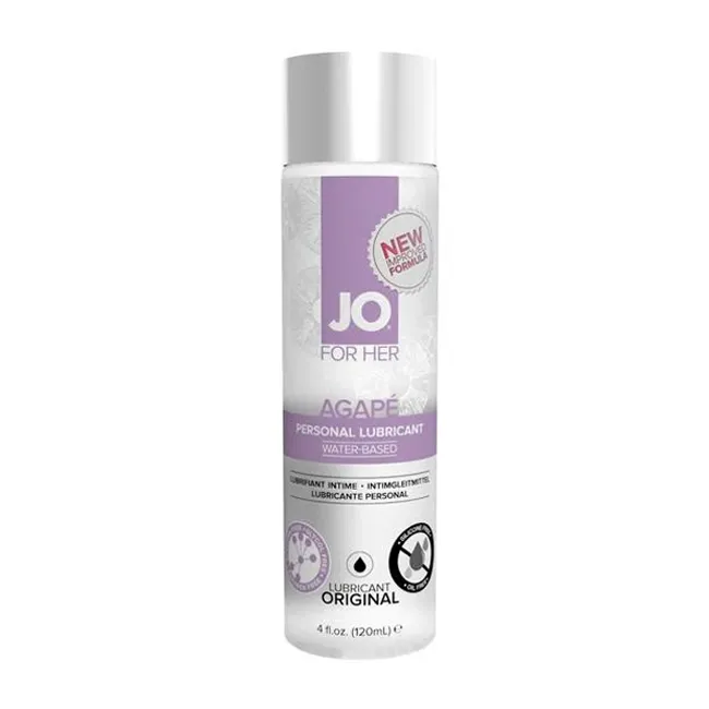 JO AGAPE Original Lubricant 4oz JO Lubricants Sexual Health Wellbeing
