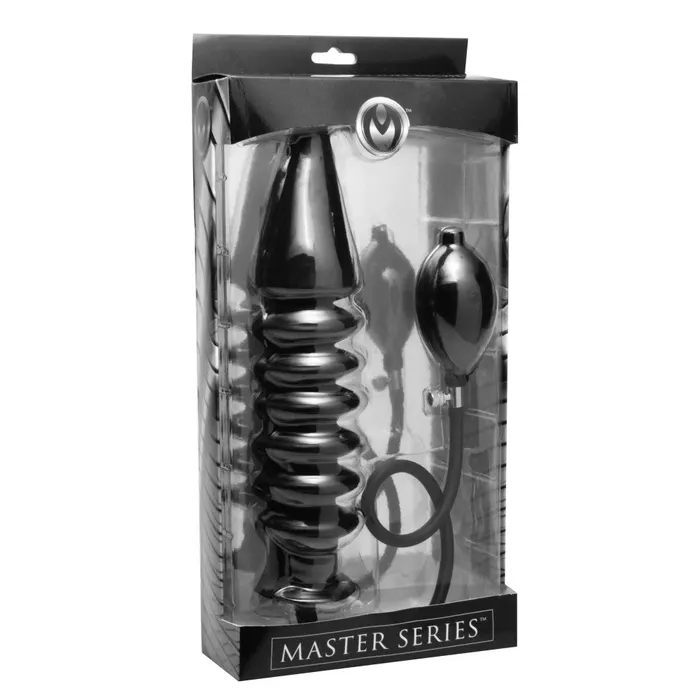 Master Series Male Sex Toys Master Series Accordion Inflatable XL Anal Plug