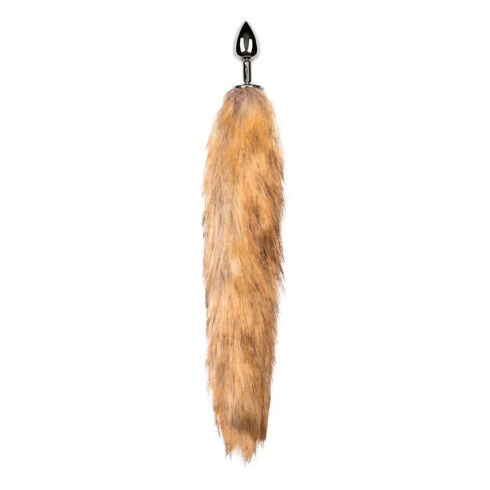 Anal Fetish Collection Easy Toys Fox Tail No 1 Silver Plug
