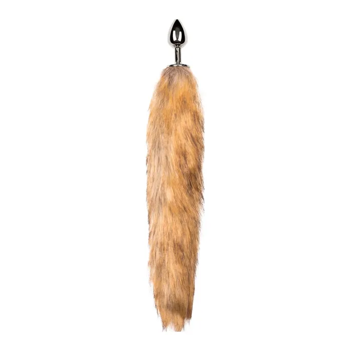 Anal Fetish Collection Easy Toys Fox Tail No 1 Silver Plug