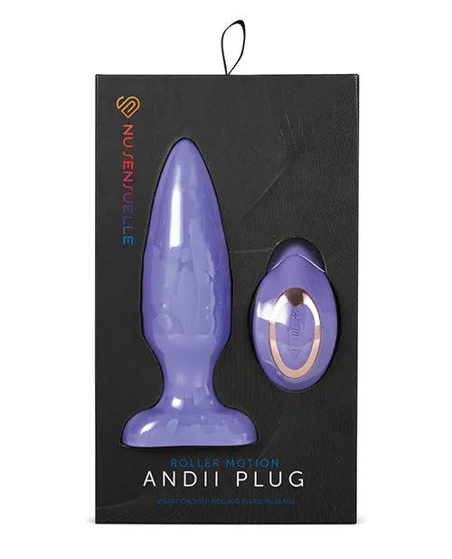 Anal Novel Creations Usa INC Nu Sensuelle Andii Vertical Roller Motion Butt Plug Anal Novel Creations Usa INC Nu Sensuelle Andii Vertical Roller Motion Butt Plug