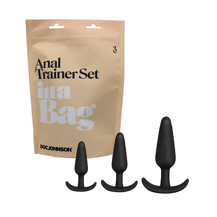 Anal The Anal Trainer Set 3 Pieces Doc Johnson