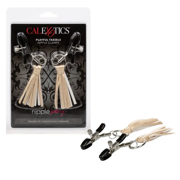 CalExotics Nipple Play Playful Tassels Nipple Clamps Couples CalExotics Nipple Play Playful Tassels Nipple Clamps Couples