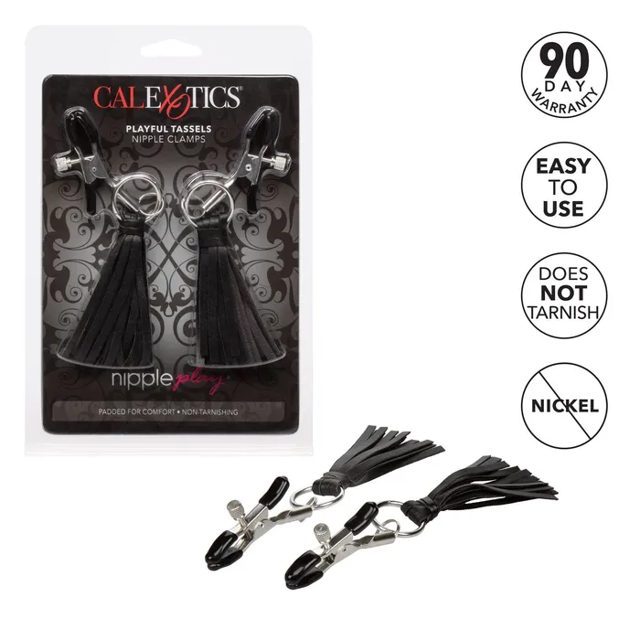 CalExotics Nipple Play Playful Tassels Nipple Clamps Couples CalExotics Nipple Play Playful Tassels Nipple Clamps Couples