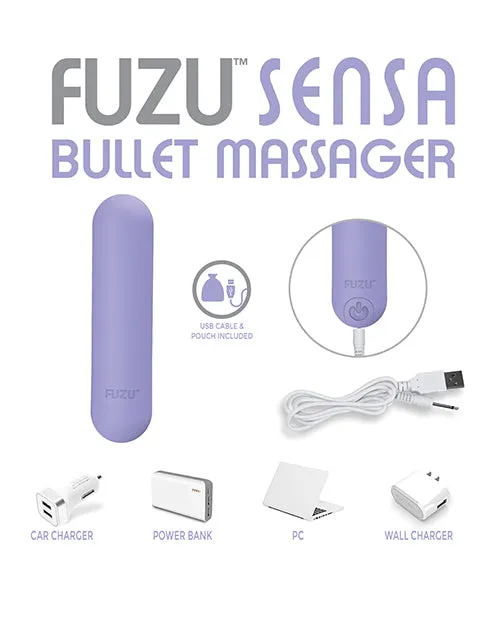 Deeva Female Sex Toys Fuzu Skin Activated Rechargeable Bullet Massager