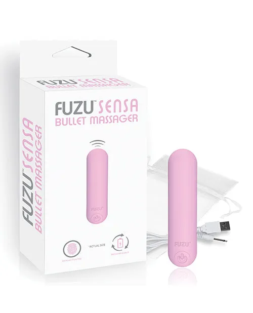 Deeva Female Sex Toys Fuzu Skin Activated Rechargeable Bullet Massager