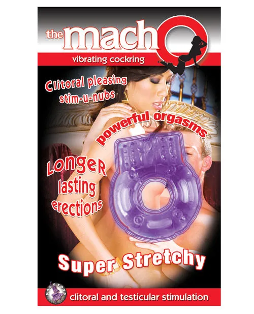 Nasstoys Female Sex Toys The Macho Vibrating Cockring