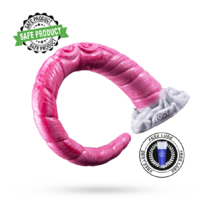 177in Super Long Monster Snake Anal Plug Silicone Dildo Sohimi Anal