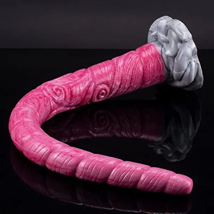 177in Super Long Monster Snake Anal Plug Silicone Dildo Sohimi Anal
