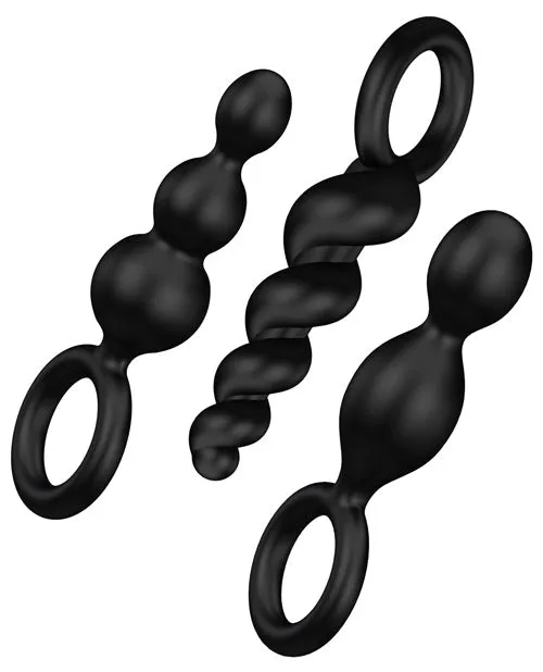 Anal Eis INCsatisfyer Satisfyer Plug Set Of 3 Black