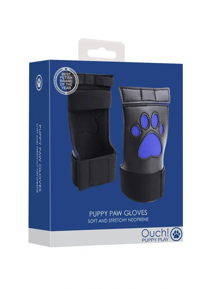 Shots America Vibrators Neoprene Puppy Paw Gloves