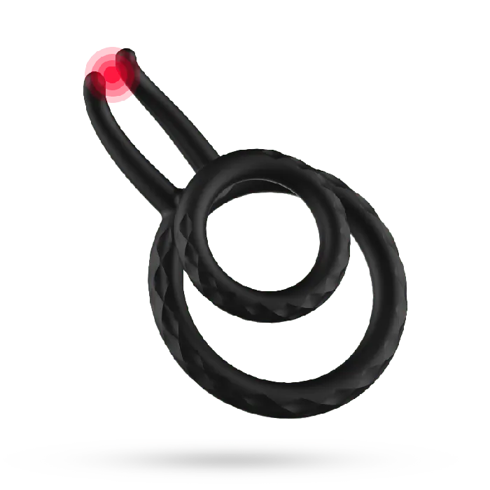 Sohimi Male Sex Toys Dual Penis Silicone Multiple Combinations Testicle Ring