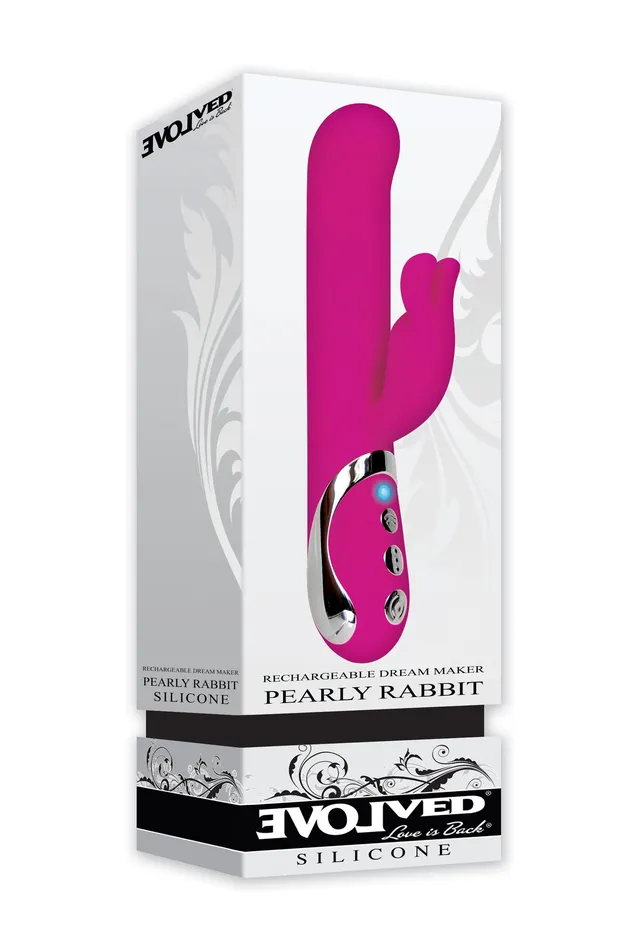 Vibrators Pearly Rabbit Evolved Novelties