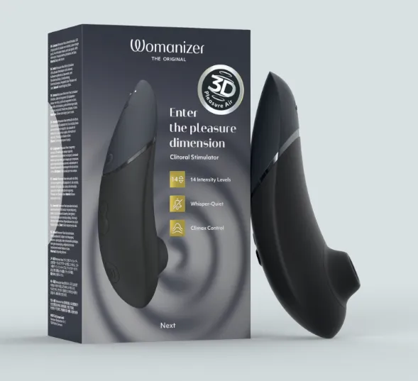 Womanizer Female Sex Toys Womanizer Next 3D Pleasure Air Clitoral Stimulator with Autopilot Smart Silence