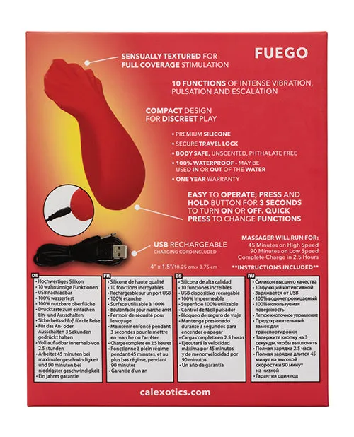 Vibrators Red Hot Fuego Red Cal Exotics