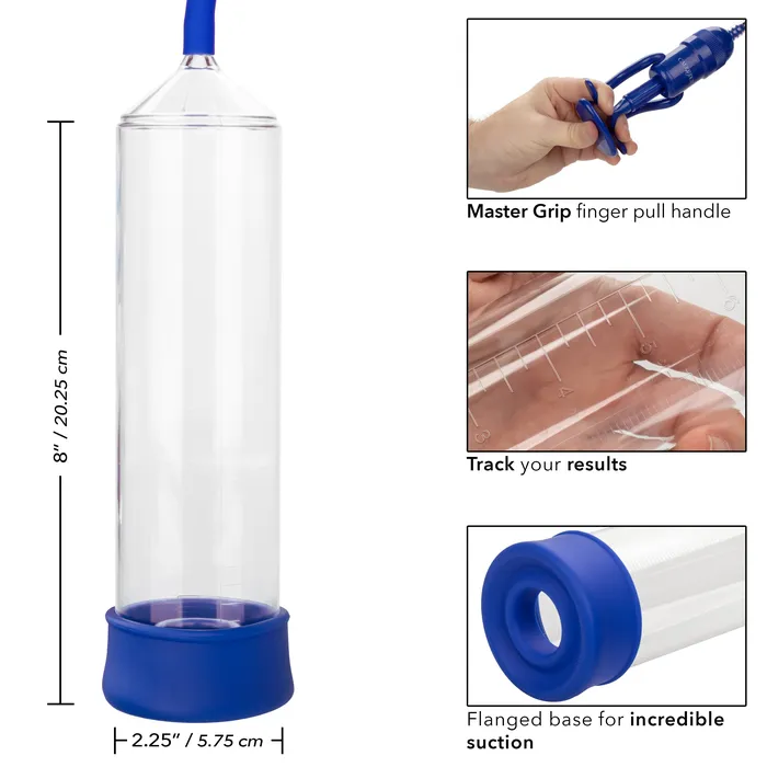 Admiral StaHard Pump Blue CalExotics Vibrators