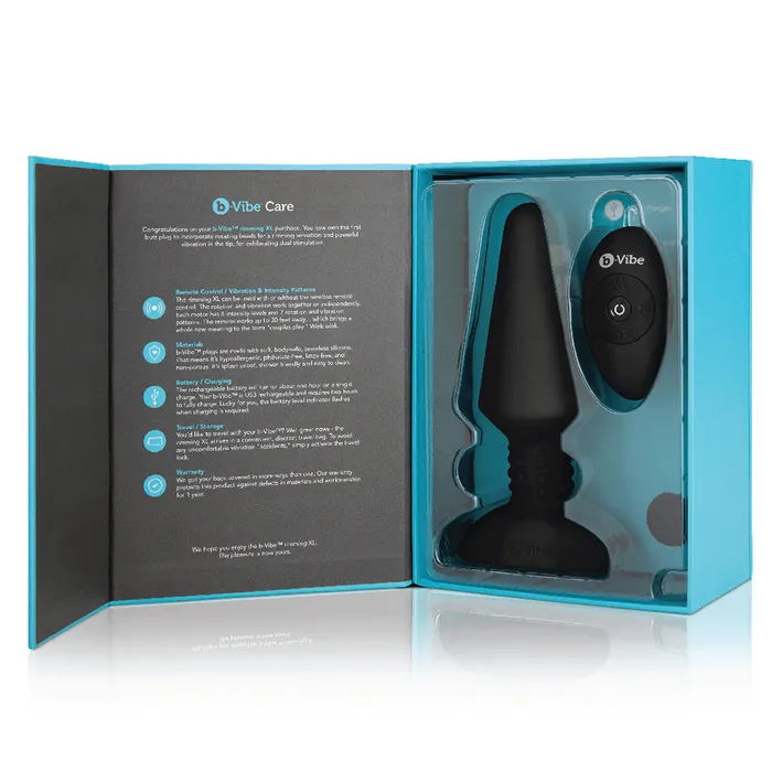 BVibe Rimming Plug XL Anal