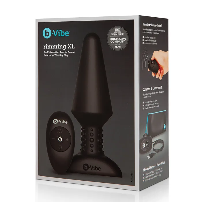BVibe Rimming Plug XL Anal