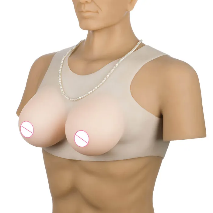 CHASTITY CAGE CO Female Sex Toys Round Neck Silicone Silk Sponge Filling Milk