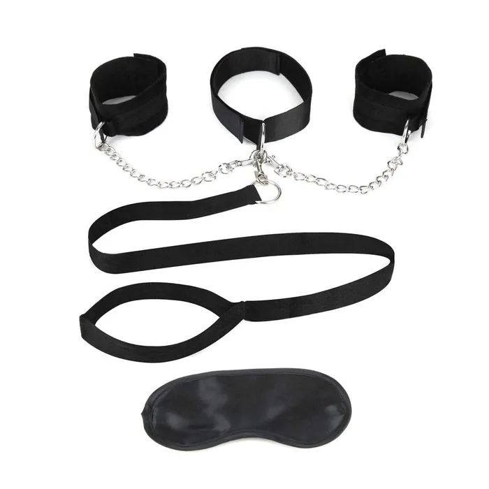Couples Electric Eel Inc Lux Fetish Collar Cuffs
