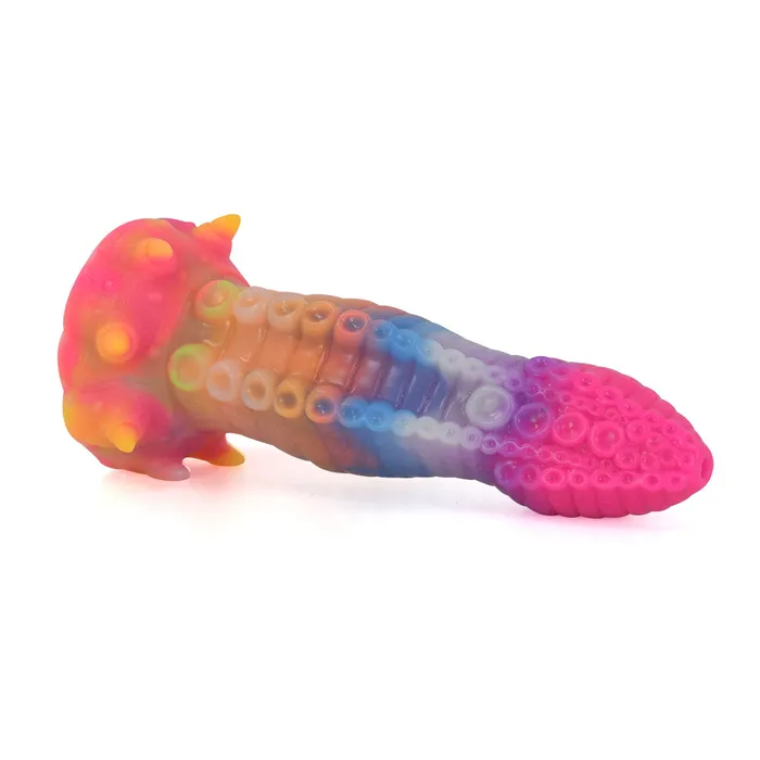 Female Sex Toys Fantasy Dildos Monster Glow In Dark 289 Aw13 Fantasy Beast Mythical Advanced Dildo Men Women House of Dasein