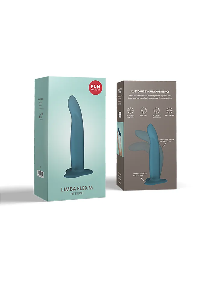 Fun Factory Fun Factory LIMBA FLEX Bendable Silicone Dildo with free toy bag Female Sex Toys