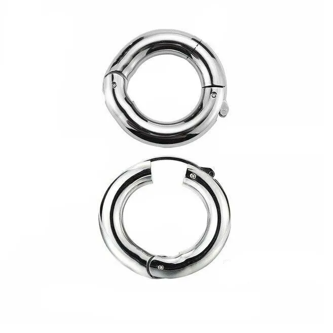 House of Dasein Cock Ball Toys Stainless Steel Ball Stretcher Penis Metal Cock Ring For Men Male Sex Toys