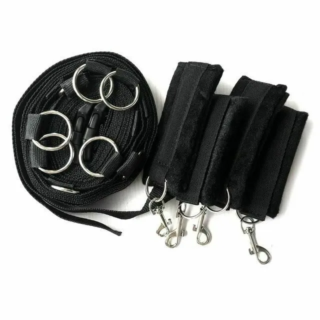 House of Dasein Spreader Bars Wrist Ankle Handcuffs Bed Restraints Bondage Spreader Bar Bdsm Kit Couples