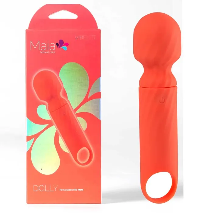 Maia Novelties Female Sex Toys Dolly Silicone Mini Wand Rechargeable