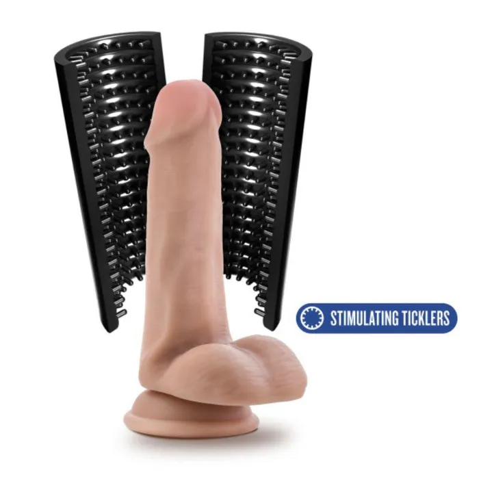 Male Sex Toys Blush M for Men Stroke Sleeve Reversible Stroker Black Blush
