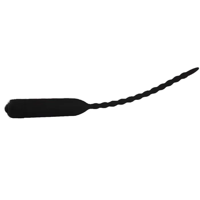 Male Sex Toys House of Dasein Cock Ball Toys Black Pink Silicone Urethral Sound Beaded Penis Plug Vibrator