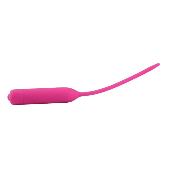 Male Sex Toys House of Dasein Cock Ball Toys Black Pink Silicone Urethral Sound Beaded Penis Plug Vibrator