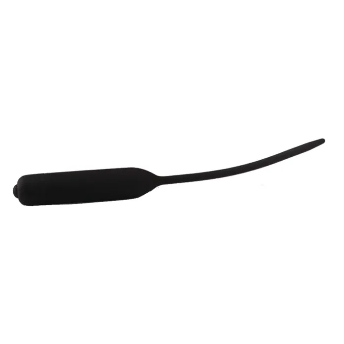 Male Sex Toys House of Dasein Cock Ball Toys Black Pink Silicone Urethral Sound Beaded Penis Plug Vibrator