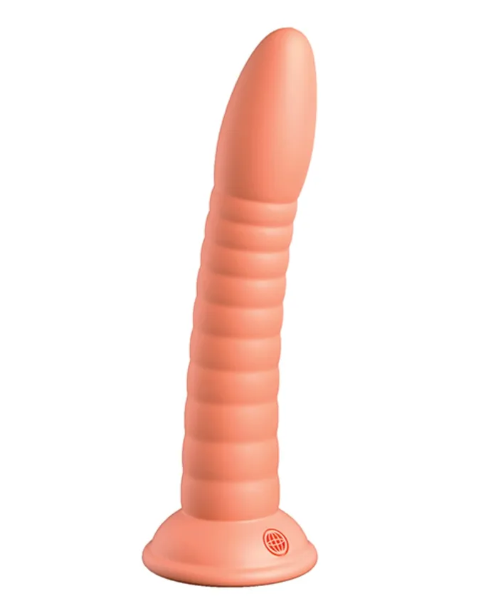 Pipedream Dillio Platinum 7In Wild Thing Peach Female Sex Toys