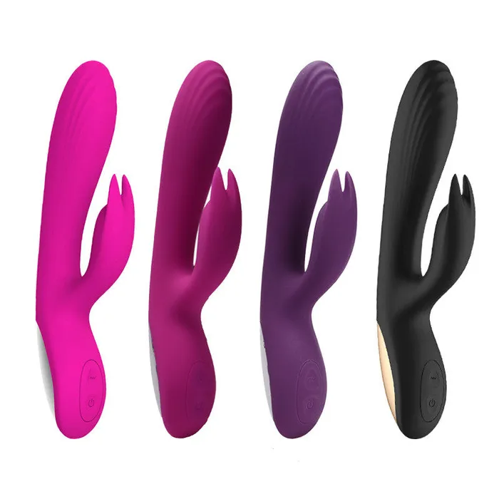 Rabbit Vibrators Female Silicone Vibrator Usb Charging Frequency Conversion House of Dasein Female Sex Toys