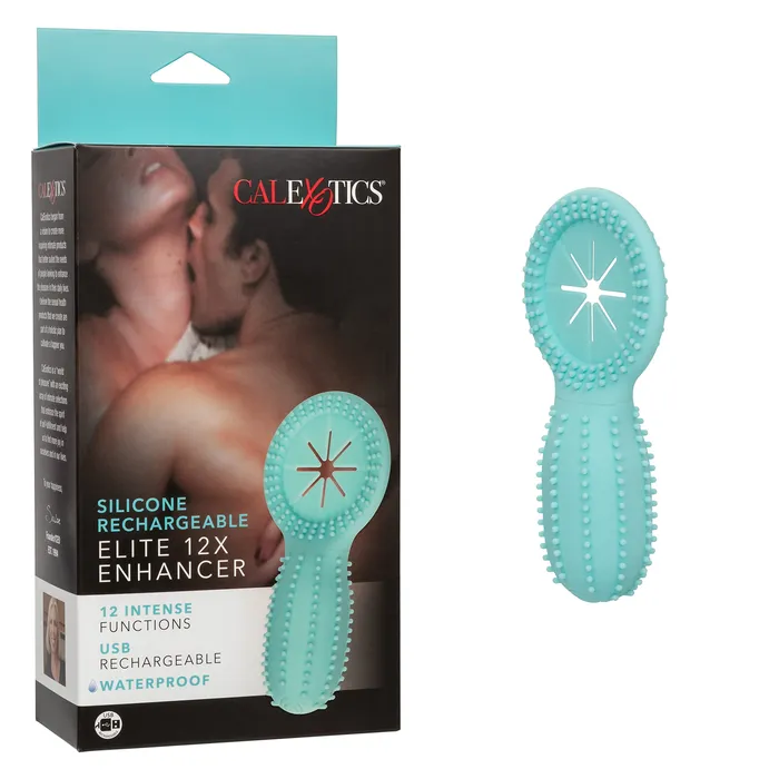 Silicone Rechargeable Elite 12 X Enhancer CalExotics Female Sex Toys