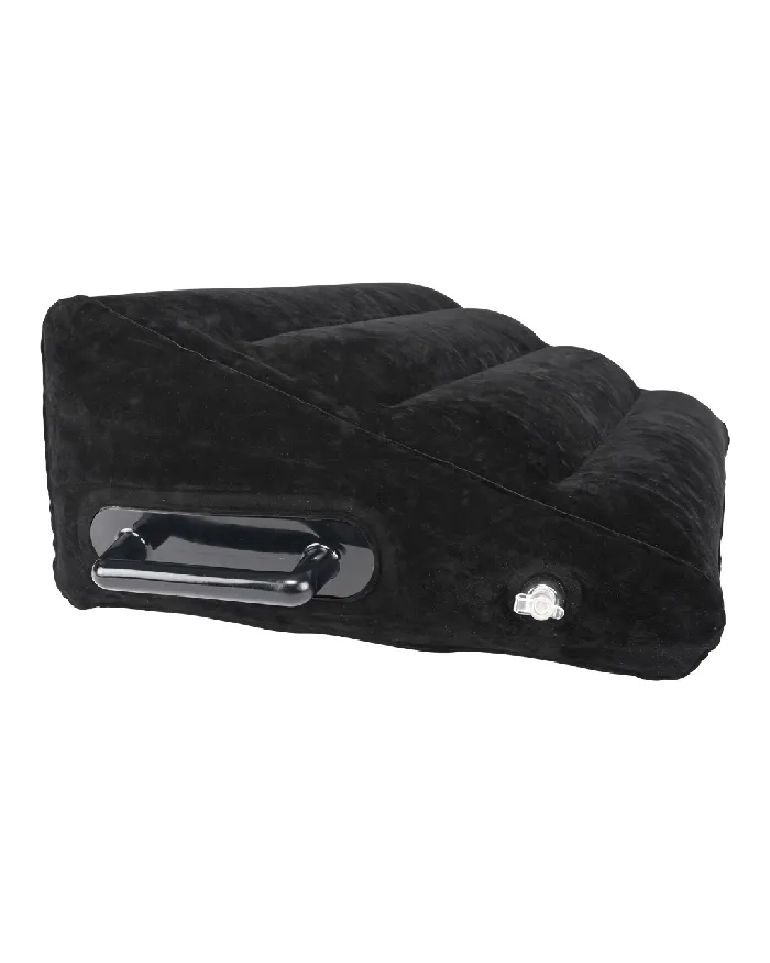 Sportsheets Pivot Inflatable Sex Positioner Wedge Cushion Black Anal
