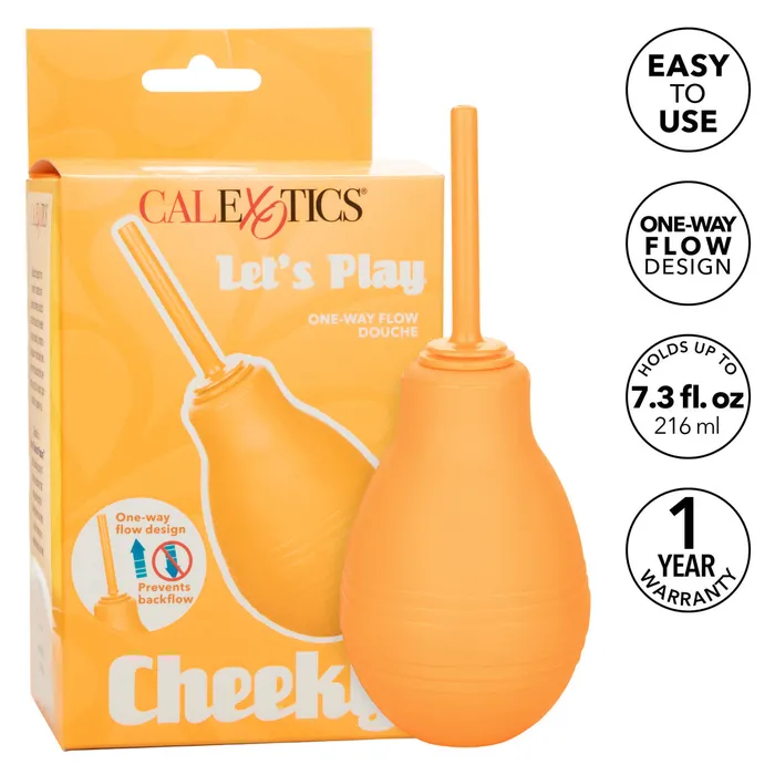 CALEXOTICS Male Sex Toys CHEEKY ONE WAY FLOW DOUCHE