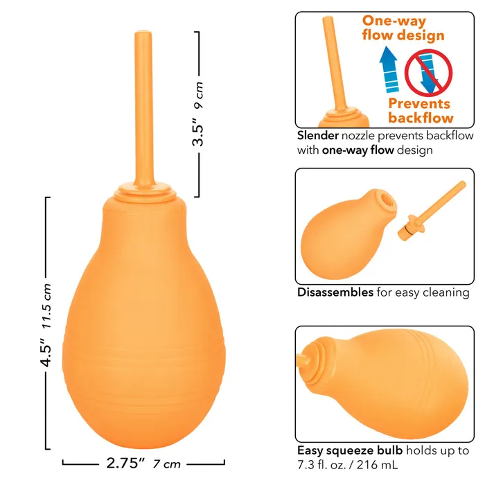 CALEXOTICS Male Sex Toys CHEEKY ONE WAY FLOW DOUCHE
