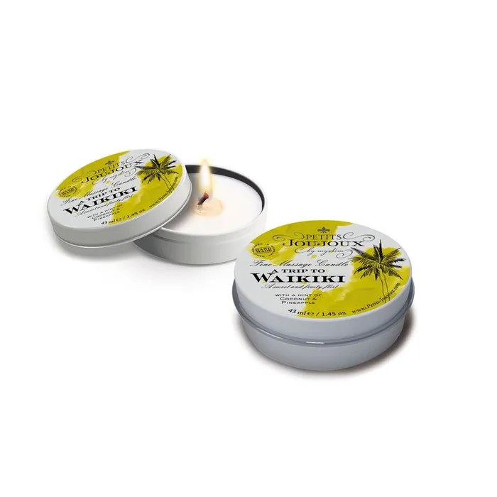 Couples Petits JouJoux Petits JouJoux Massage Candle Waikiki 43ml