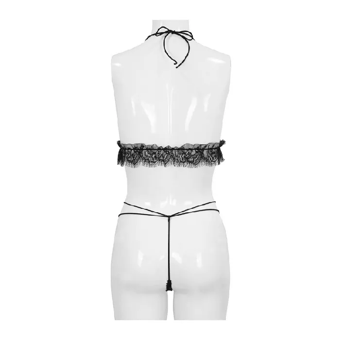 EVEs SECRETS Couples Erotic Lace TwoPiece Lingerie Comfortable Sexy Wear