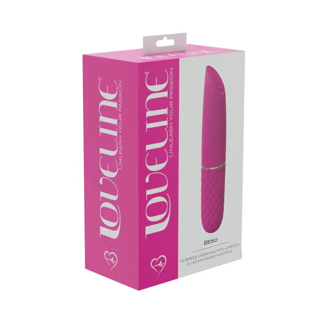 Female Sex Toys LoveLine Beso Mini Lipstick Vibrator All Colors Shots America LLC Female Sex Toys LoveLine Beso Mini Lipstick Vibrator All Colors Shots America LLC