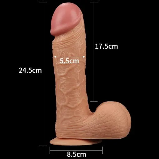 Female Sex Toys LOVETOY KING SIZED REALISTIC DILDO