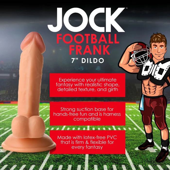 JOCK FOOTBALL FRANK DILDO CURVE NOVELTIES Dildos