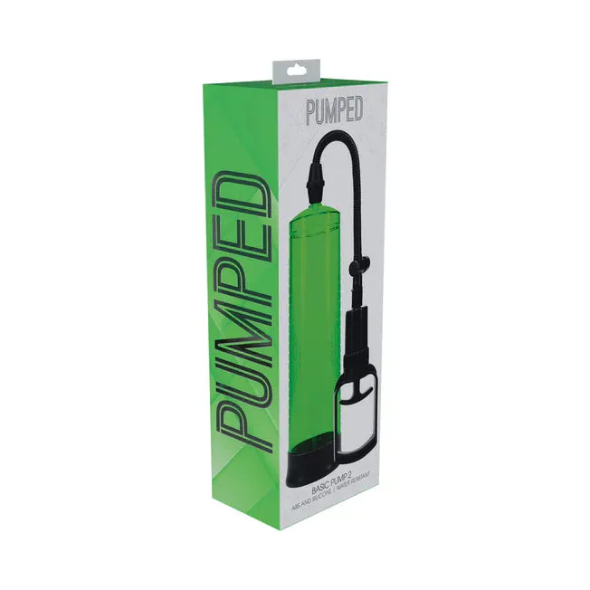 Male Sex Toys Shots America LLC Pumped Basic Pump 2 Penis Pump All Colors