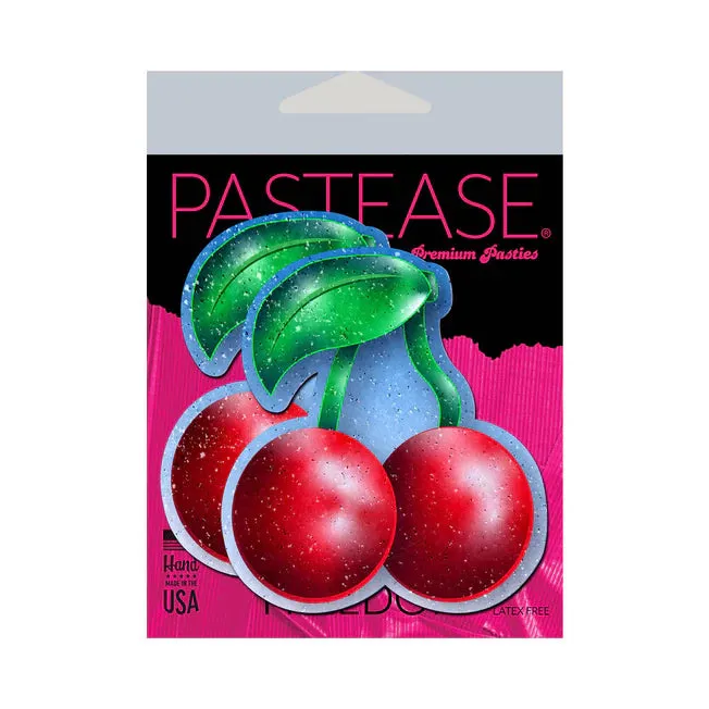 Pastease Vibrators Red Cherries Nipple Pasties Pastease Vibrators Red Cherries Nipple Pasties