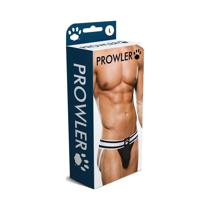 Prowler Jock Black and White Large Prowler Anal